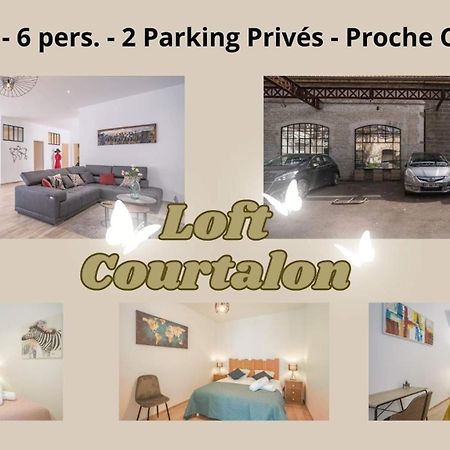Loft Courtalon - Haut Standing - Patio - Parking Prives Apartment Troyes Bagian luar foto