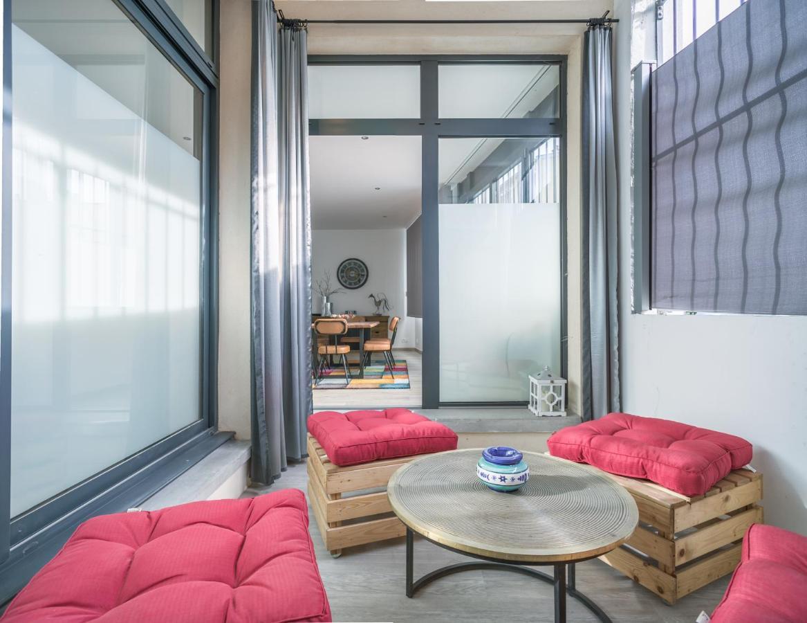 Loft Courtalon - Haut Standing - Patio - Parking Prives Apartment Troyes Bagian luar foto
