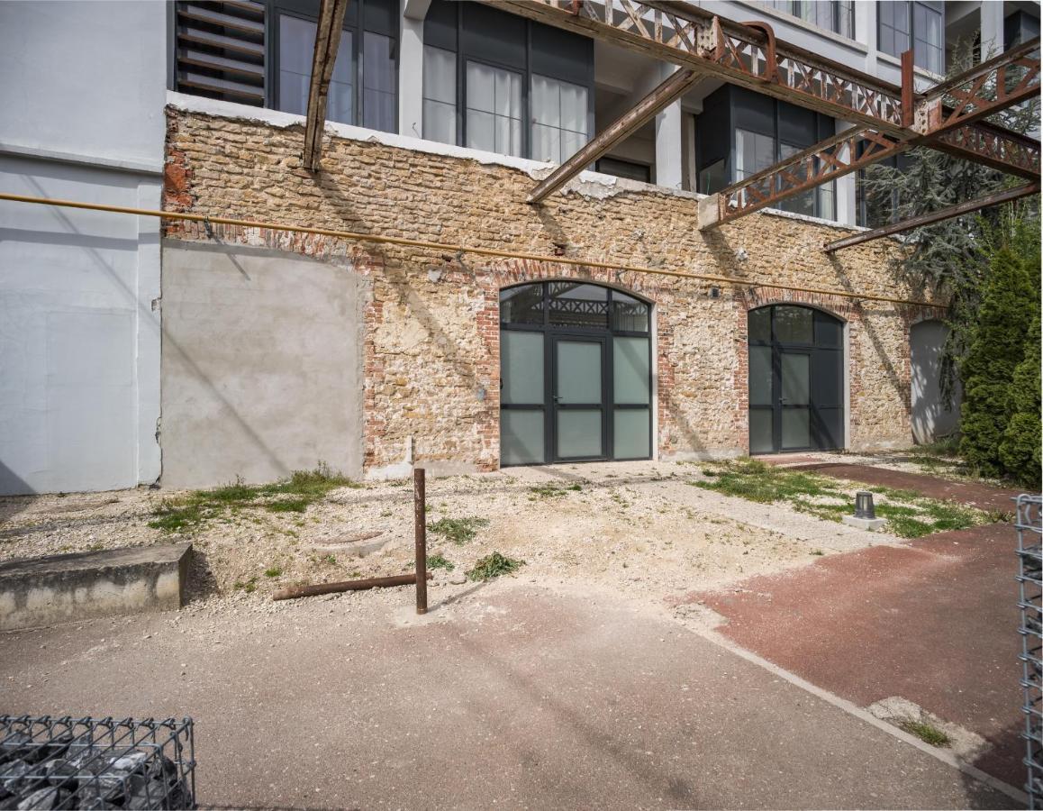 Loft Courtalon - Haut Standing - Patio - Parking Prives Apartment Troyes Bagian luar foto